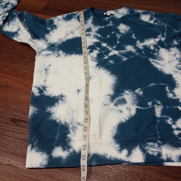 adriano goldschmied elba crewneck in kalos navy - Picture 10 of 10